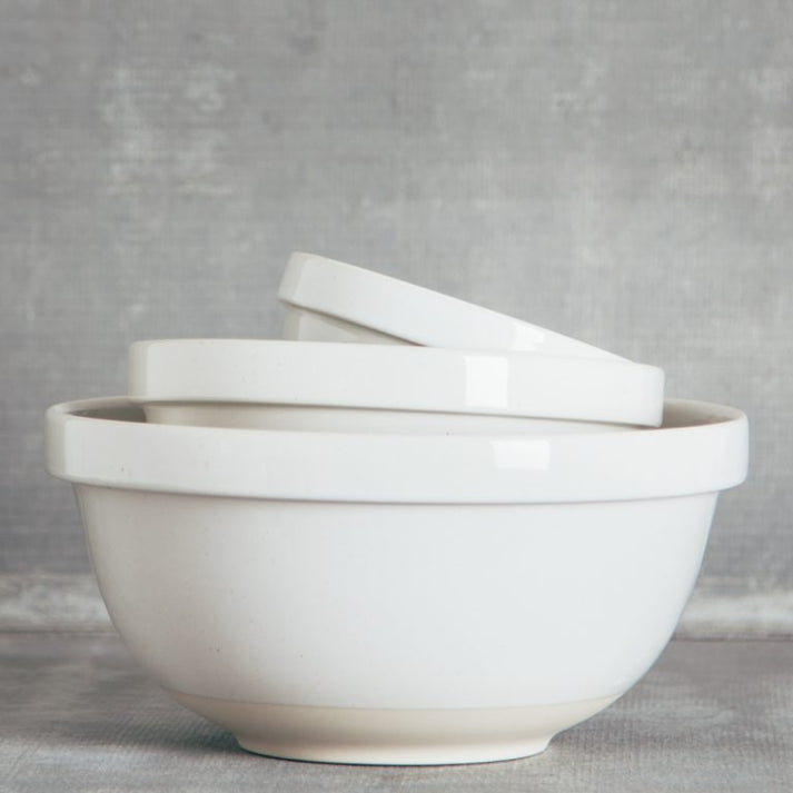 Fattoria Mixing Bowl Set - White