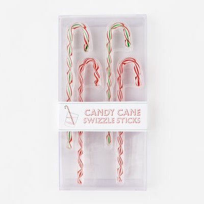 Candy Cane Swizzle Sticks