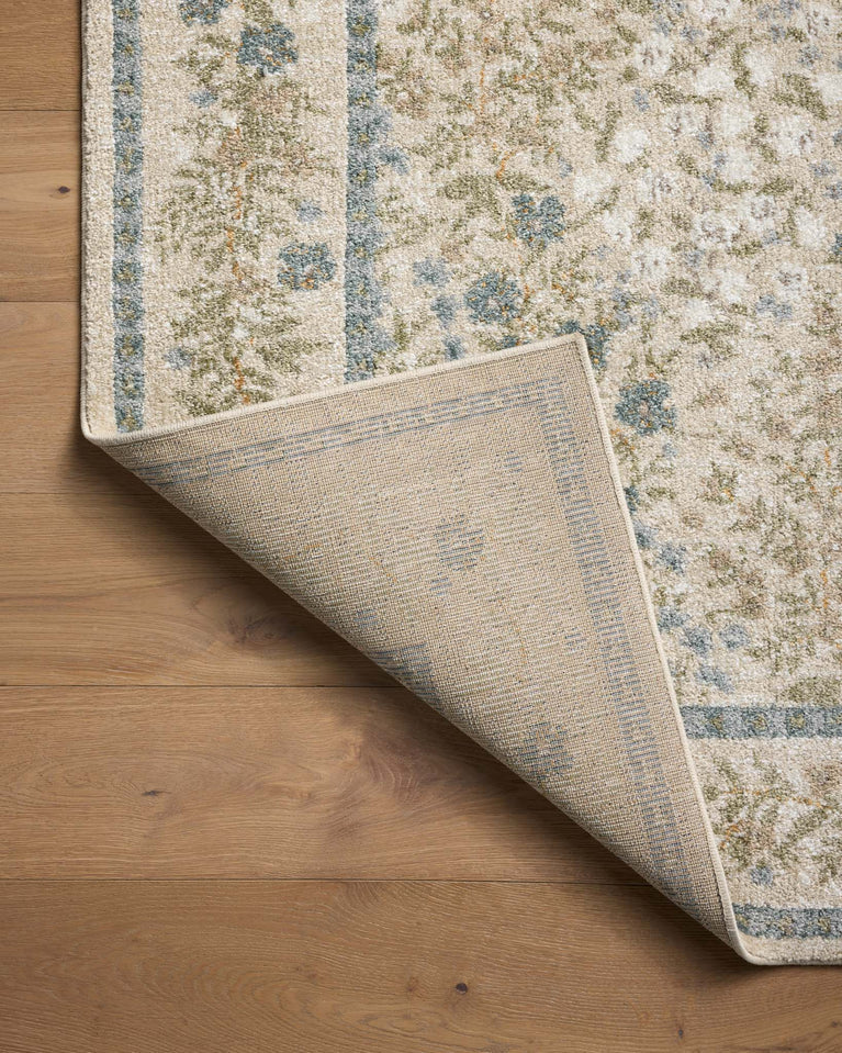 Rifle Paper Co x Loloi Laurel Rug - Wildwood Garden Cream