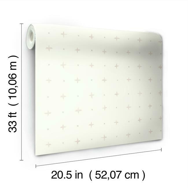 Magnolia Home Cross Stitch Wallpaper - Ella Rose