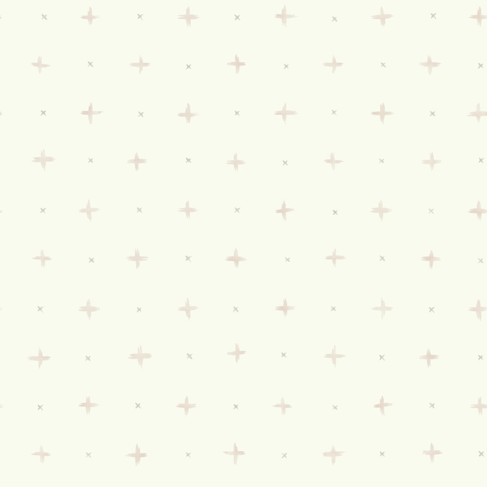 Magnolia Home Cross Stitch Wallpaper - Ella Rose