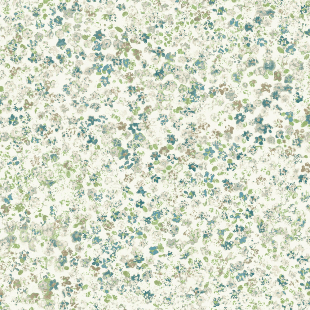 Magnolia Home Meadow Wallpaper - Magnolia Green and Blue