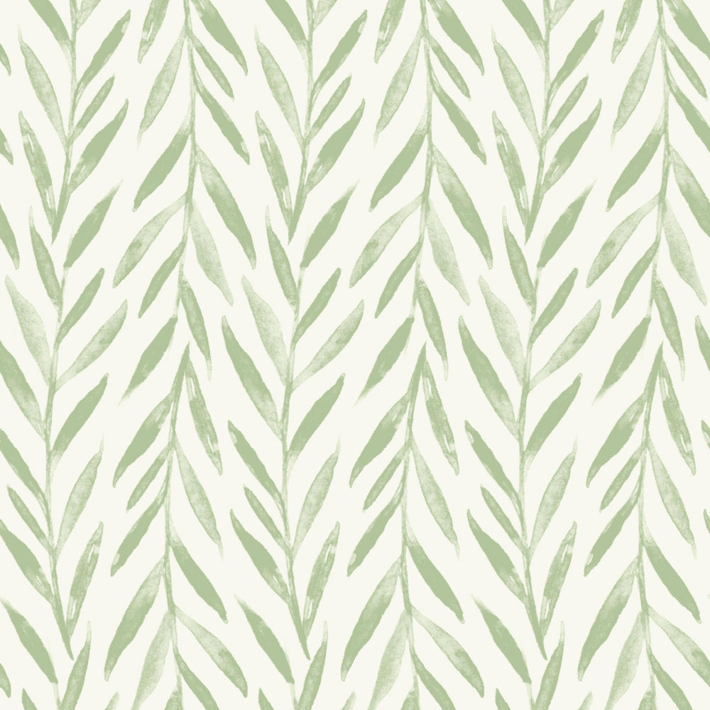 Magnolia Home Willow Wallpaper - Light Green