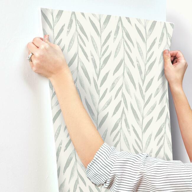 Magnolia Home Willow Wallpaper - Gray