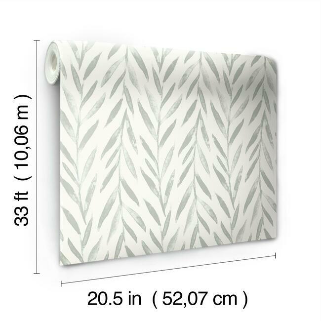 Magnolia Home Willow Wallpaper - Gray