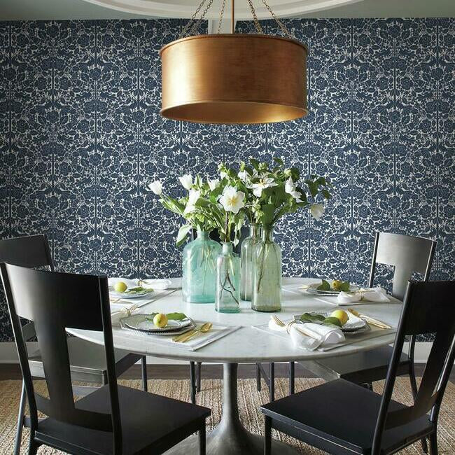 Magnolia Home Fairy Tales Wallpaper - Navy
