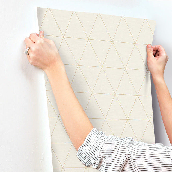 Magnolia Home Ridge Wallpaper - Whitewash