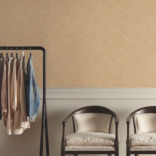 Magnolia Home Parquet Wallpaper - Oak