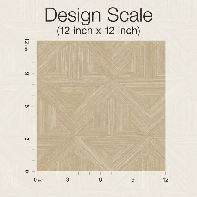 Magnolia Home Parquet Wallpaper - Oak