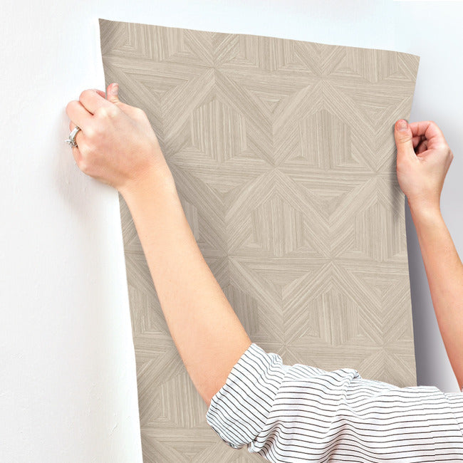 Magnolia Home Parquet Wallpaper - Cottage