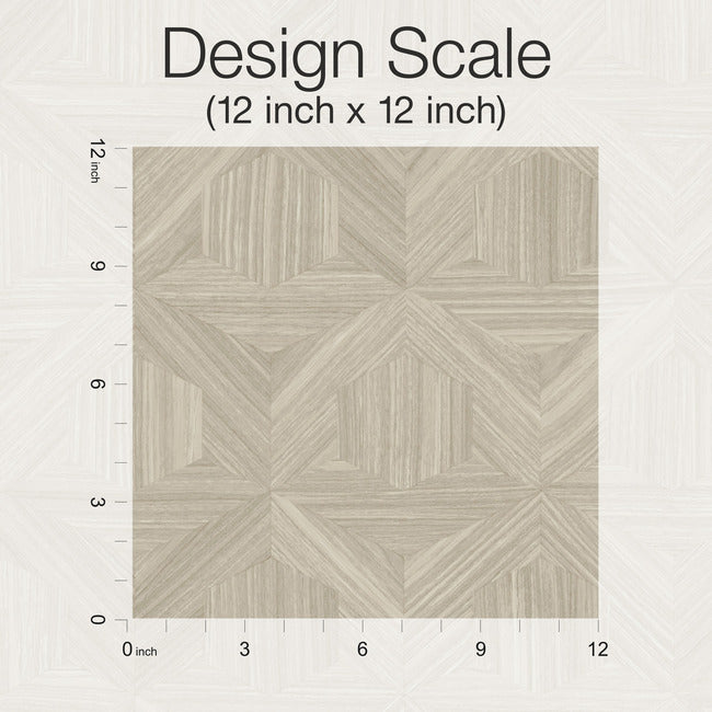 Magnolia Home Parquet Wallpaper - Cottage