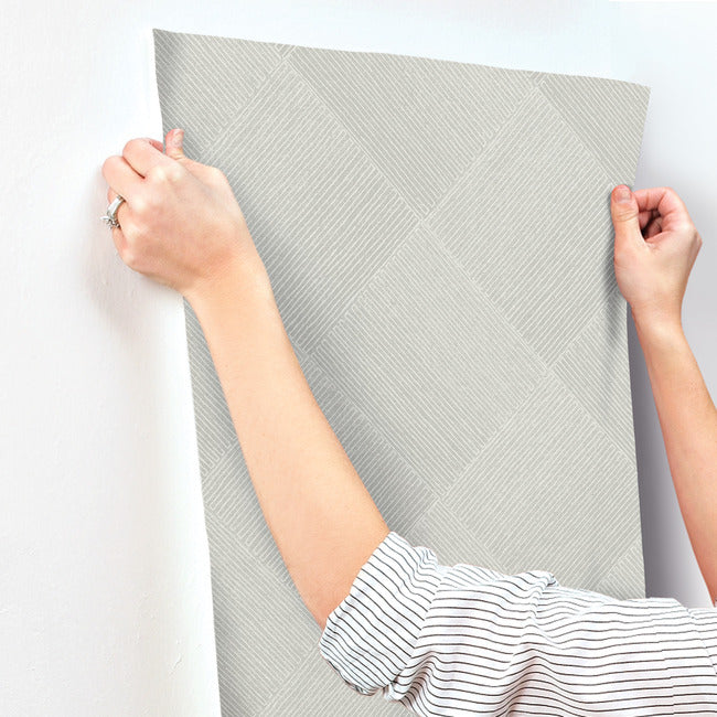 Magnolia Home Channel Wallpaper - Gravel