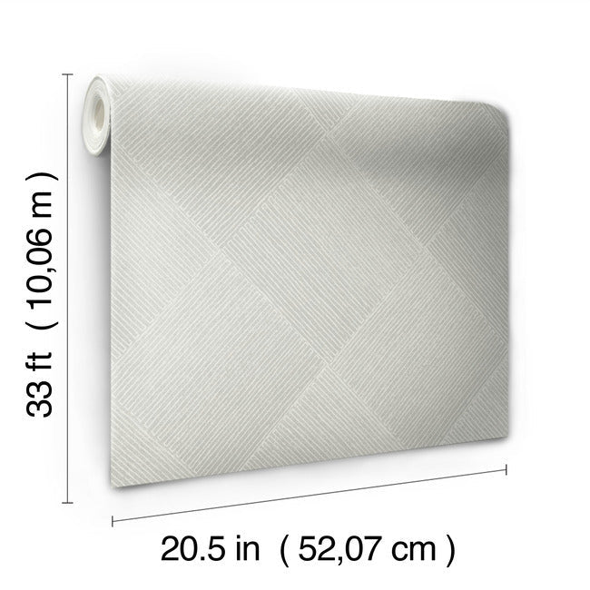 Magnolia Home Channel Wallpaper - Gravel