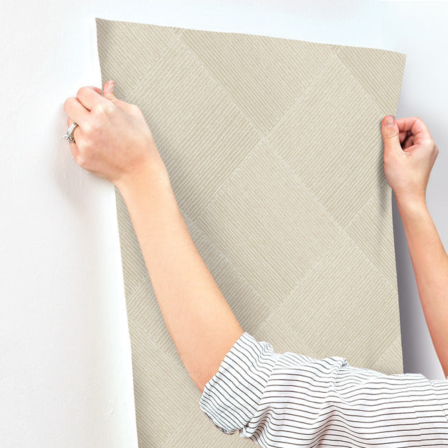 Magnolia Home Channel Wallpaper - Oat