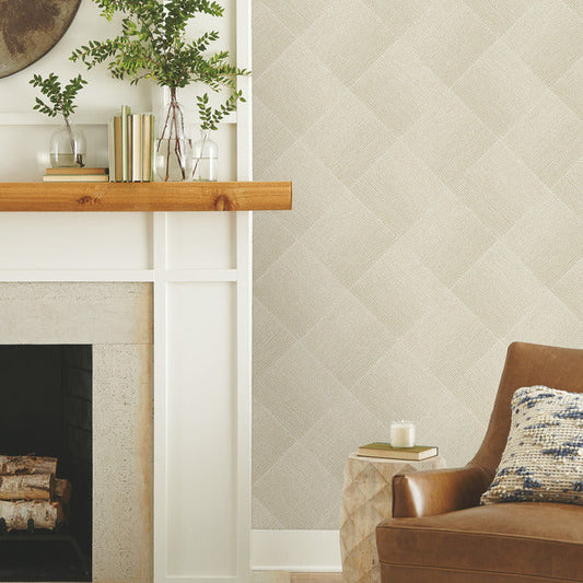 Magnolia Home Channel Wallpaper - Oat
