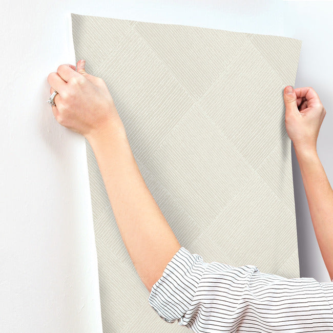 Magnolia Home Channel Wallpaper - Whitewash