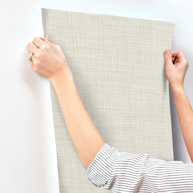 Magnolia Home Traverse Wallpaper - Whitewash