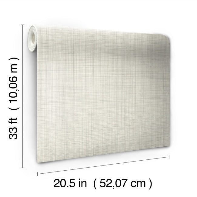 Magnolia Home Traverse Wallpaper - Whitewash