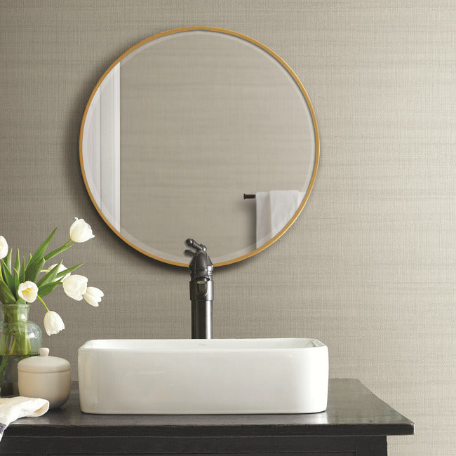 Magnolia Home Washed Linen Wallpaper - Cotton
