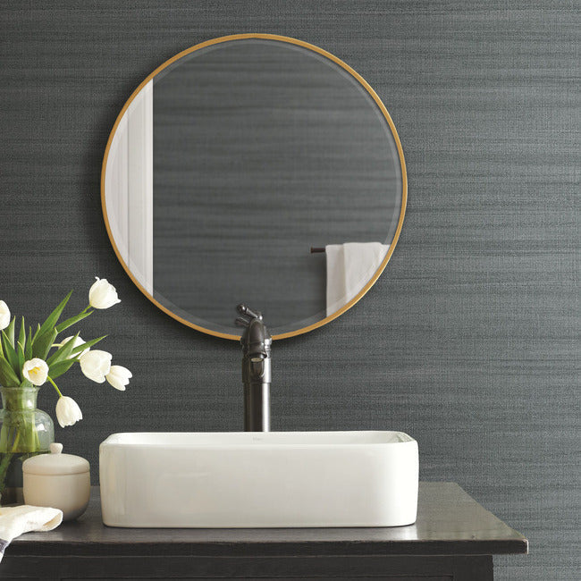 Magnolia Home Washed Linen Wallpaper - Denim