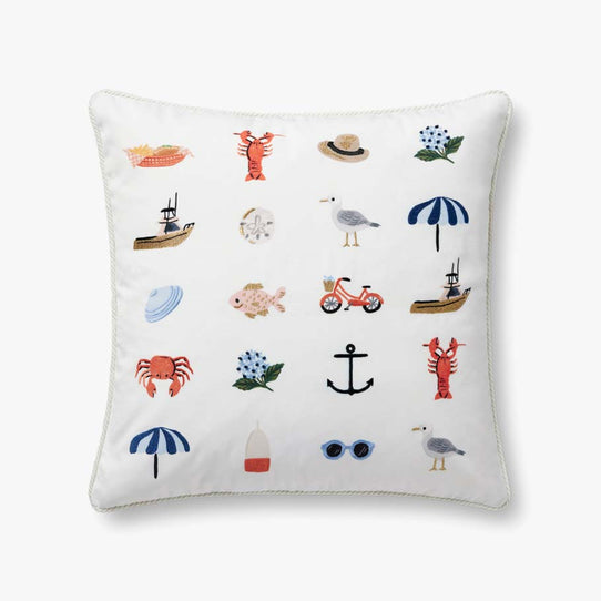 Rifle Paper Co x Loloi Seaside Pillow (Set of 2)