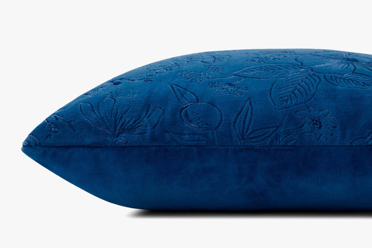 Rifle Paper Co x Loloi Colette Pillow - Navy (Set of 2)