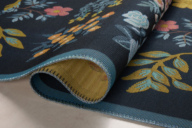 Rifle Paper Co x Loloi Perennial Rug - Wildflower Black