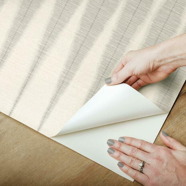 Magnolia Home Handloom Peel & Stick Wallpaper - Cool Gray