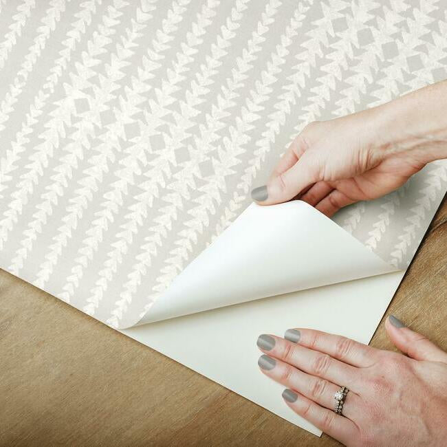 Magnolia Home Vantage Point Peel & Stick Wallpaper - Soft Gray