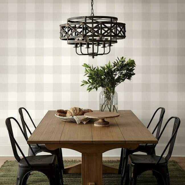 Magnolia Home Common Thread Peel & Stick Wallpaper - Fog Green