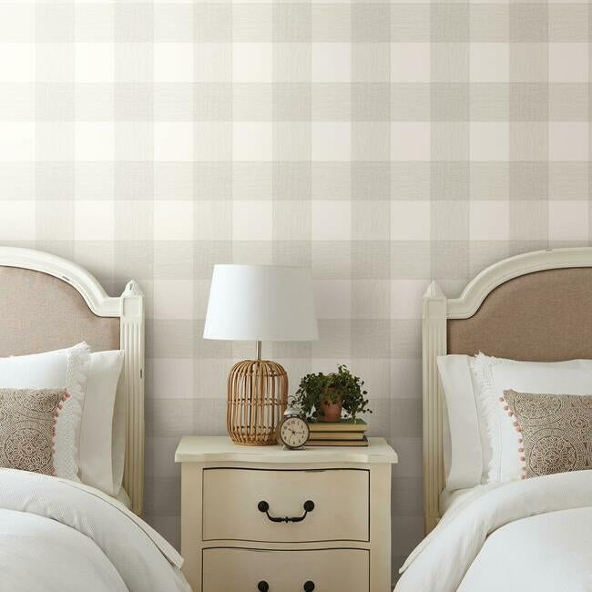 Magnolia Home Common Thread Peel & Stick Wallpaper - Fog Green