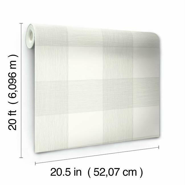 Magnolia Home Common Thread Peel & Stick Wallpaper - Fog Green