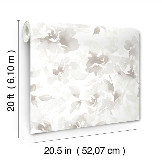 Magnolia Home Renewed Floral Peel & Stick Wallpaper - Neutral