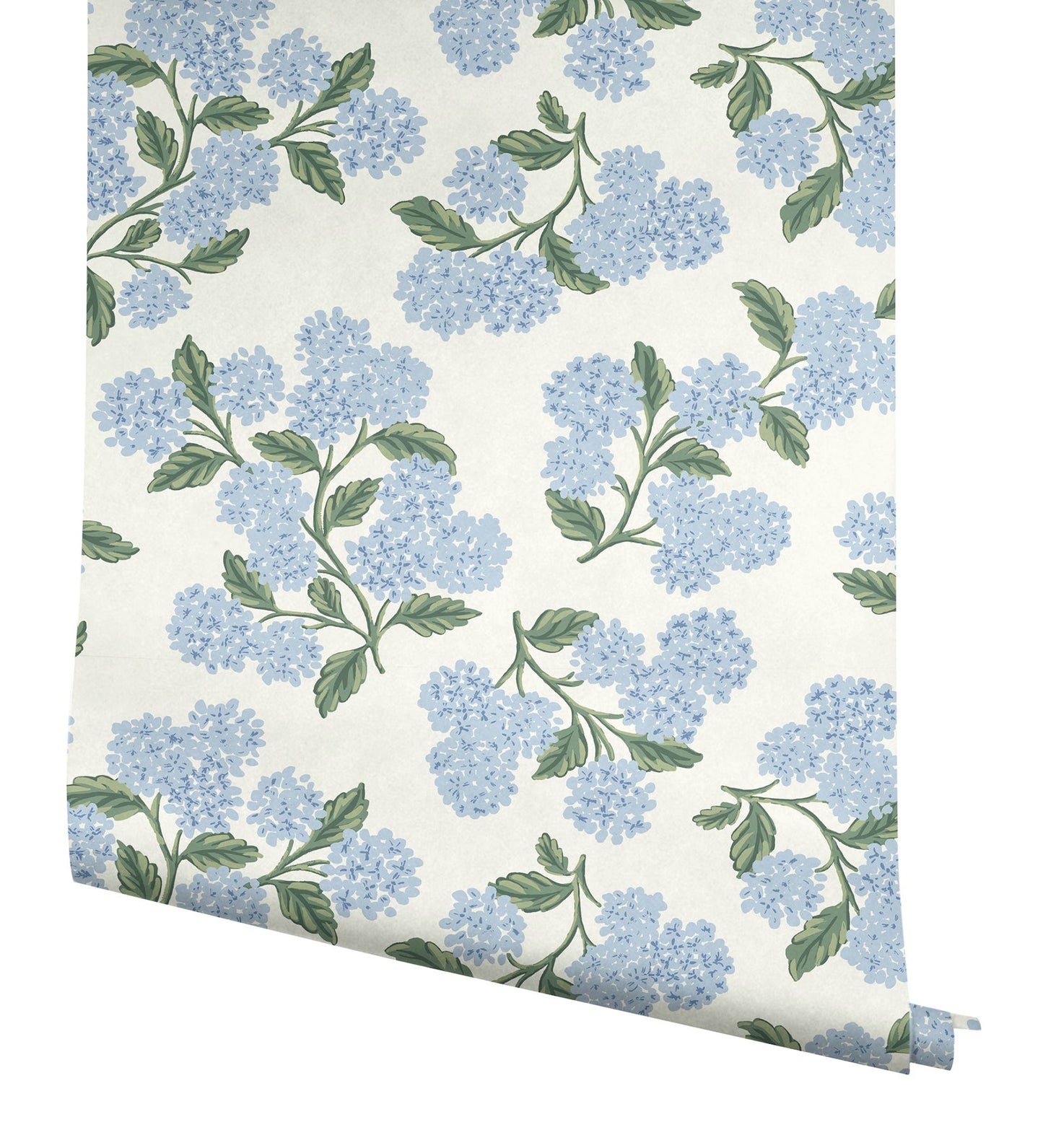 Rifle Paper Co Hydrangea Peel & Stick Wallpaper - Blue & White