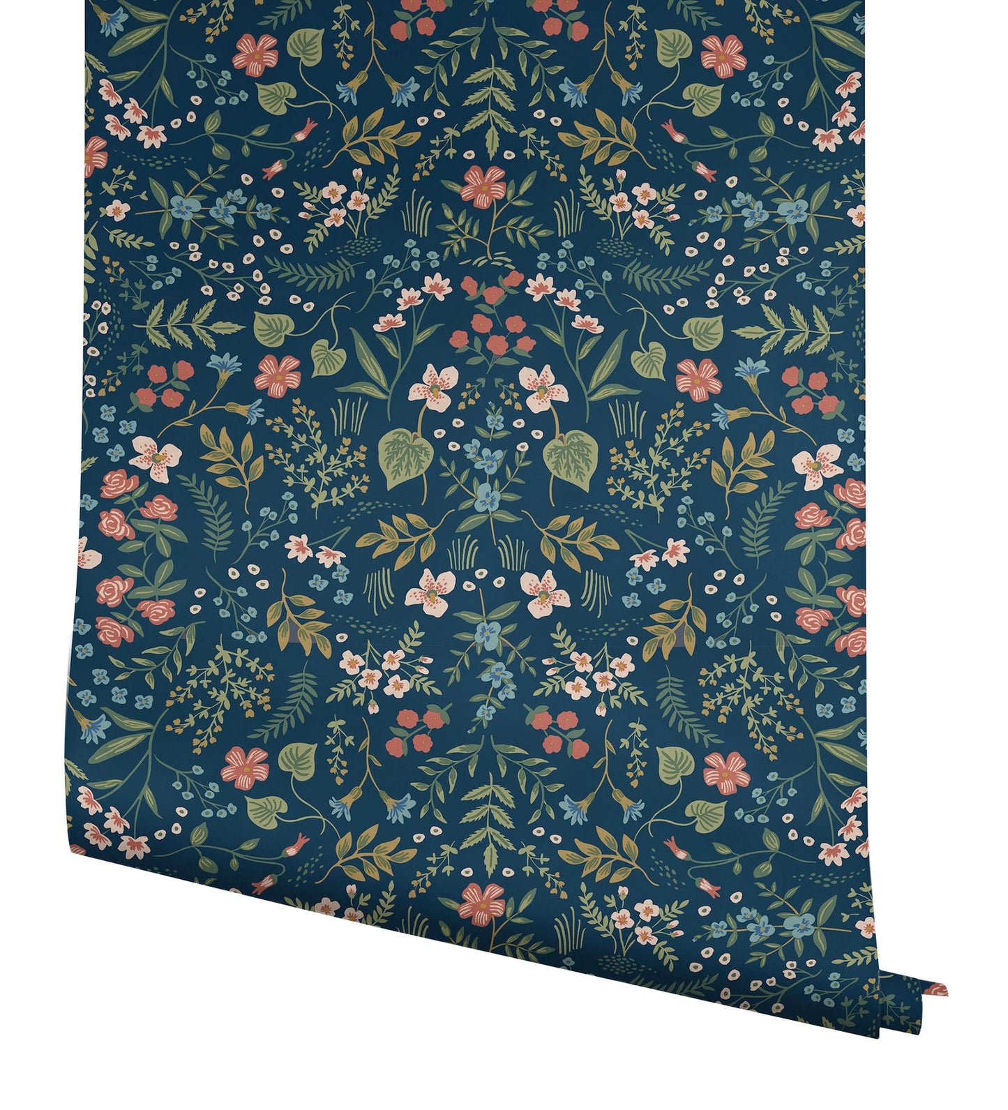Rifle Paper Co Wildwood Peel & Stick Wallpaper - Navy