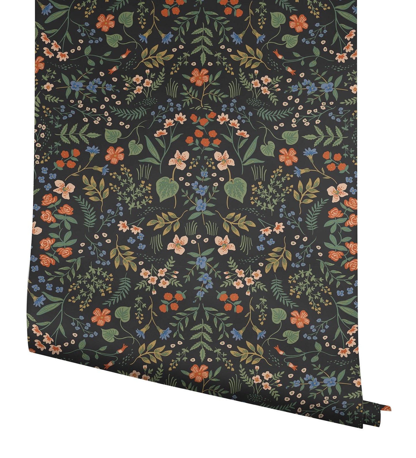 Rifle Paper Co Wildwood Peel & Stick Wallpaper - Black