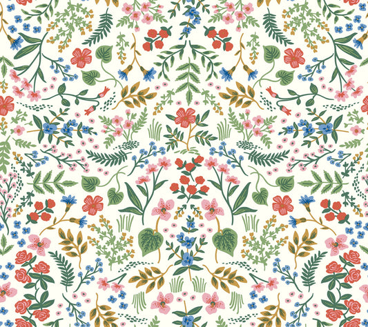 Rifle Paper Co Wildwood Peel & Stick Wallpaper - Rose Multi