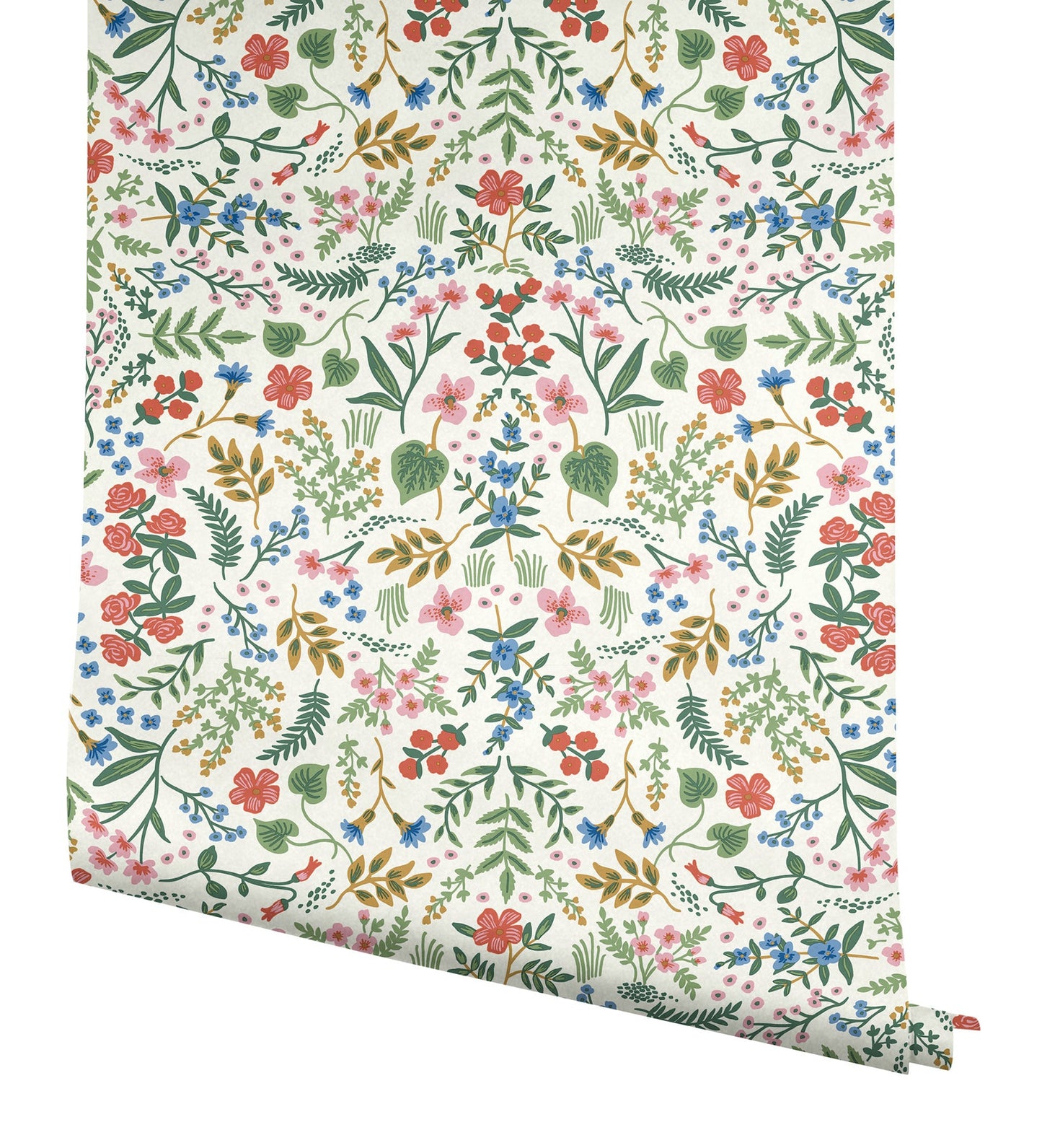 Rifle Paper Co Wildwood Peel & Stick Wallpaper - Rose Multi
