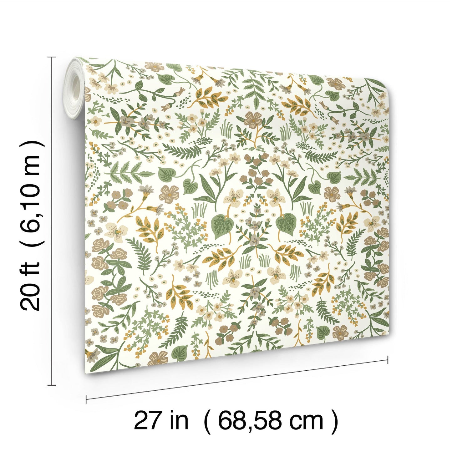 Rifle Paper Co Wildwood Peel & Stick Wallpaper - Linen Multi