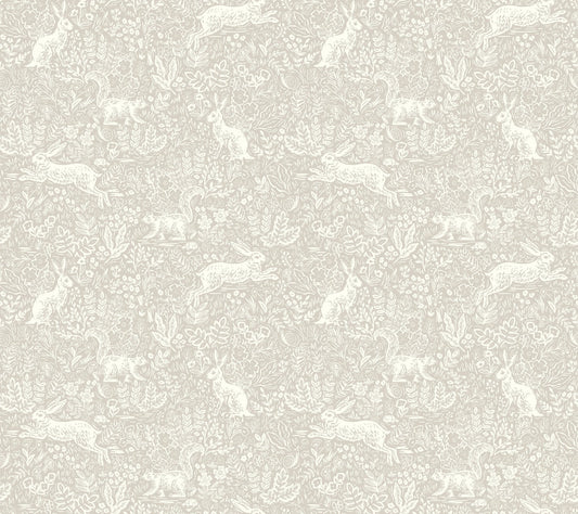 Rifle Paper Co Fable Peel & Stick Wallpaper - Linen