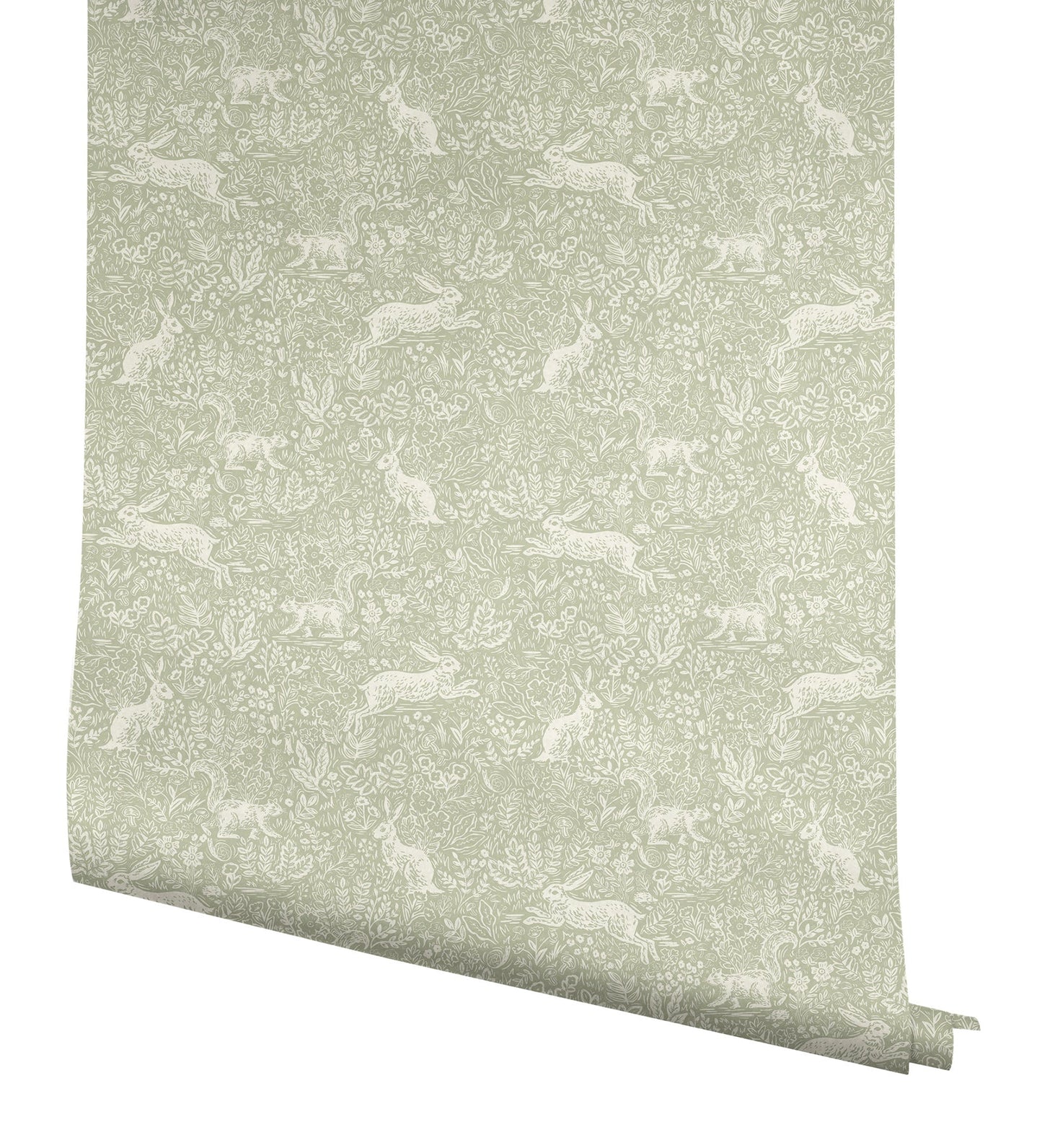 Rifle Paper Co Fable Peel & Stick Wallpaper - Mint