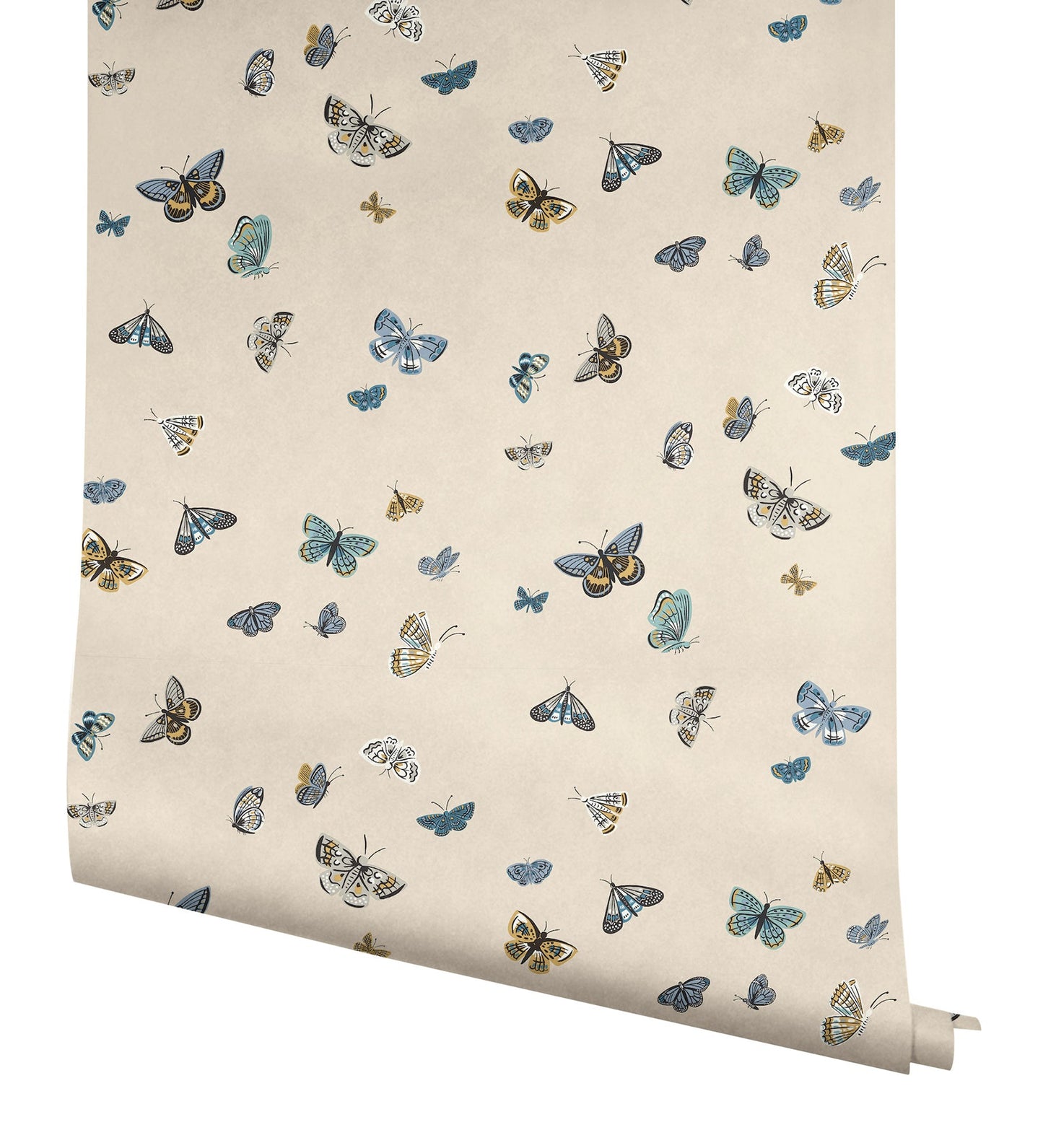 Rifle Paper Co Butterfly House Peel & Stick Wallpaper - Linen