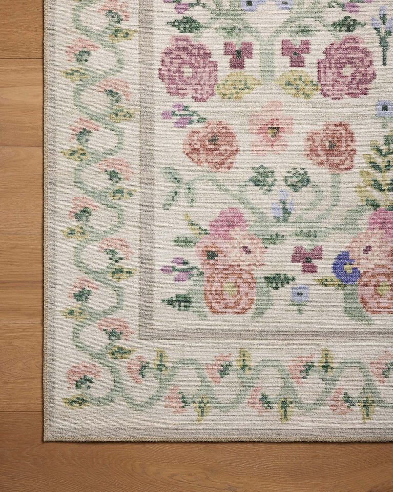 Rifle Paper Co x Loloi Rosa Rug - Rosa Ivory