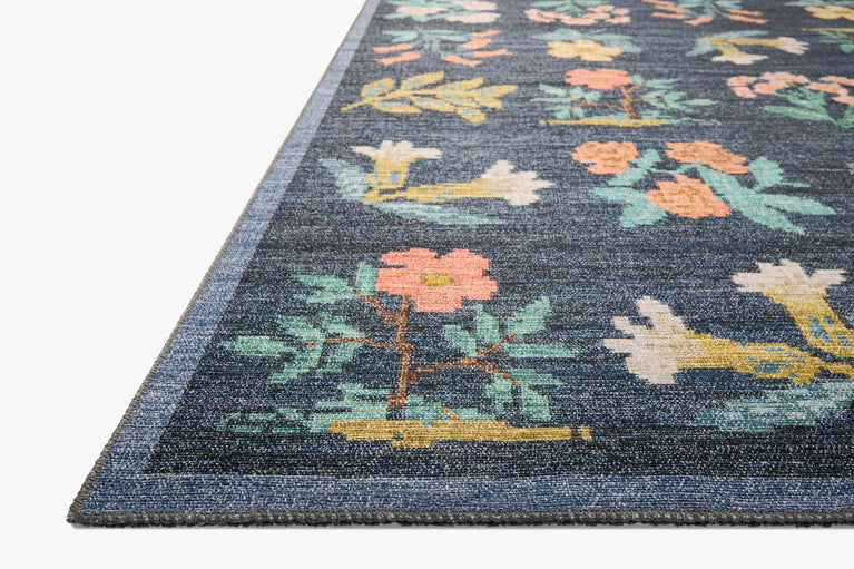 Rifle Paper Co x Loloi Rosa Rug - Hawthorne Navy