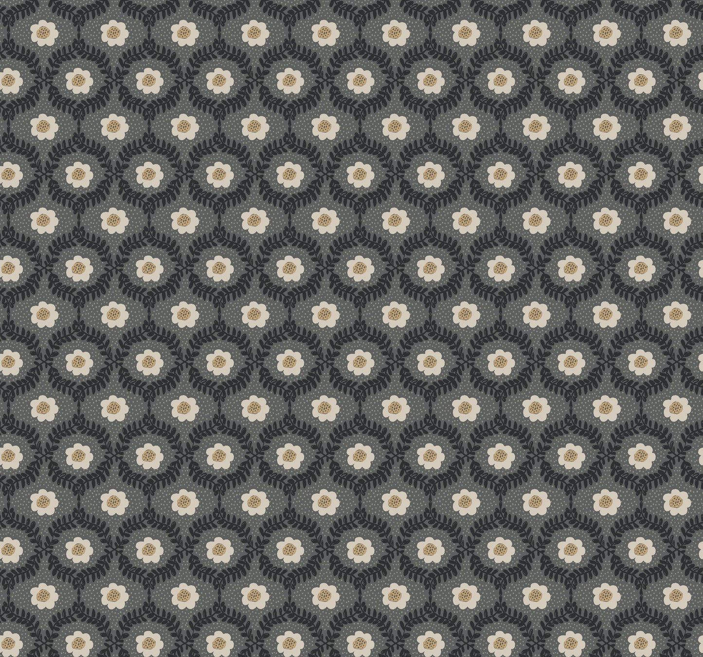 Rifle Paper Co Emma Wallpaper - Black