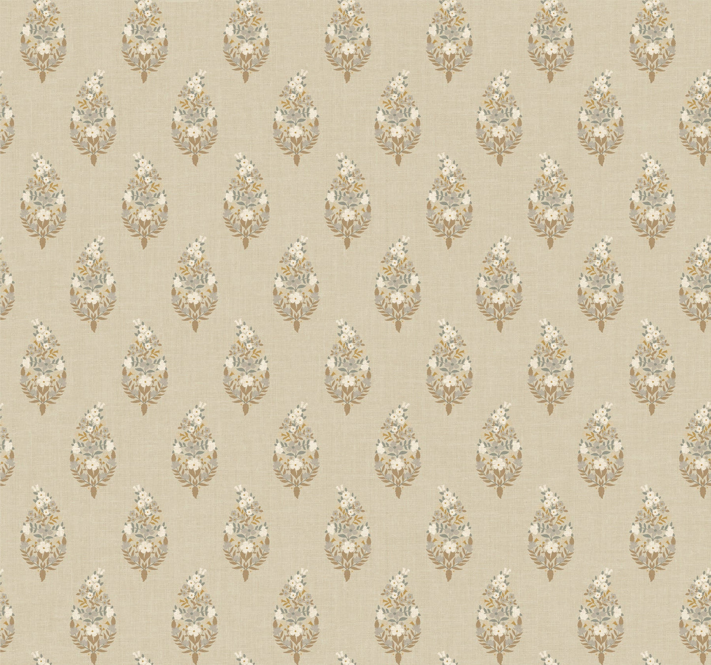 Rifle Paper Co Paisley Wallpaper - Linen