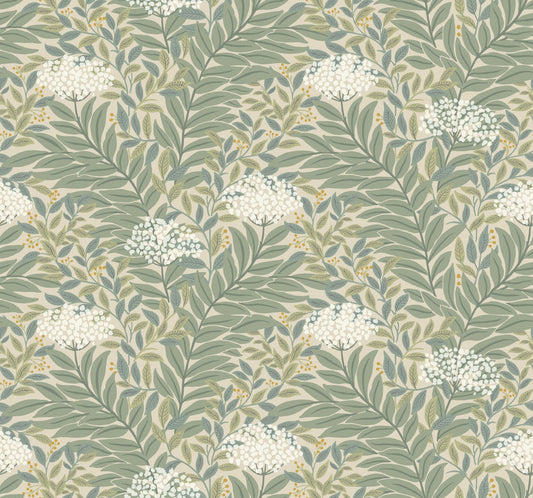 Rifle Paper Co Highgrove Wallpaper - Linen