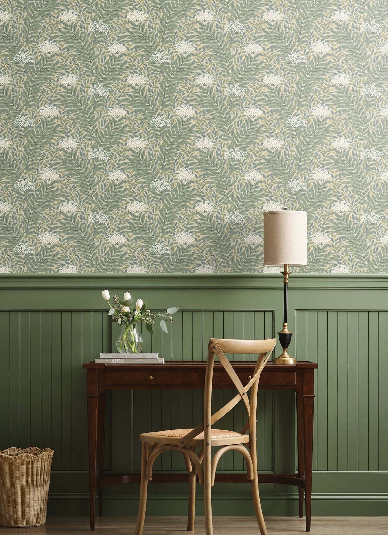 Rifle Paper Co Highgrove Wallpaper - Linen