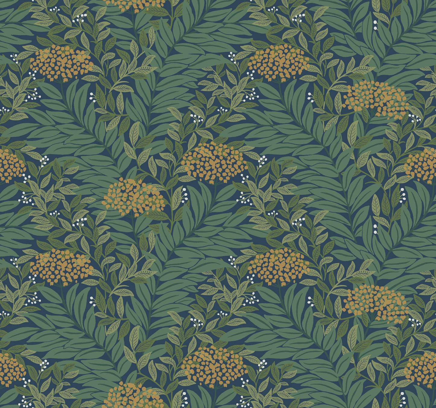 Rifle Paper Co Highgrove Wallpaper - Navy
