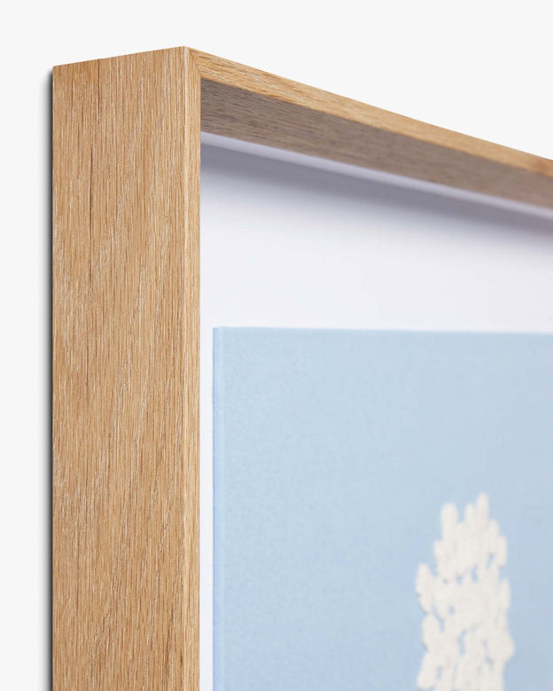 Rifle Paper Co x Loloi Hydrangea Blue Wall Art